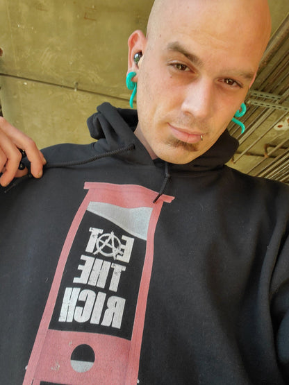 Eat the Rich Premium eco hoodie
