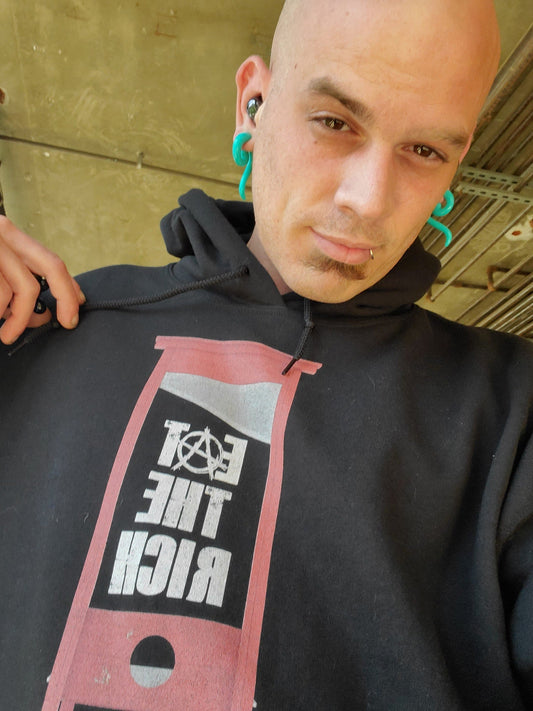Eat the Rich Premium eco hoodie