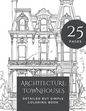 Architecture: Townhouses Detailed but Simple Coloring Book