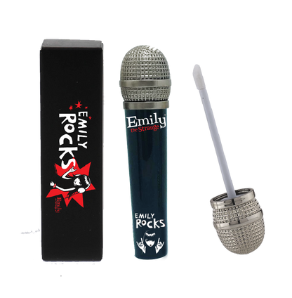 Emily the Strange Microphone Lipsticks (Rebel Red)